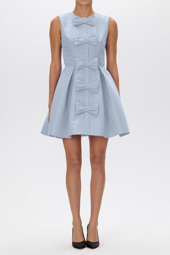 Eloise Silk Faille Mini Dress