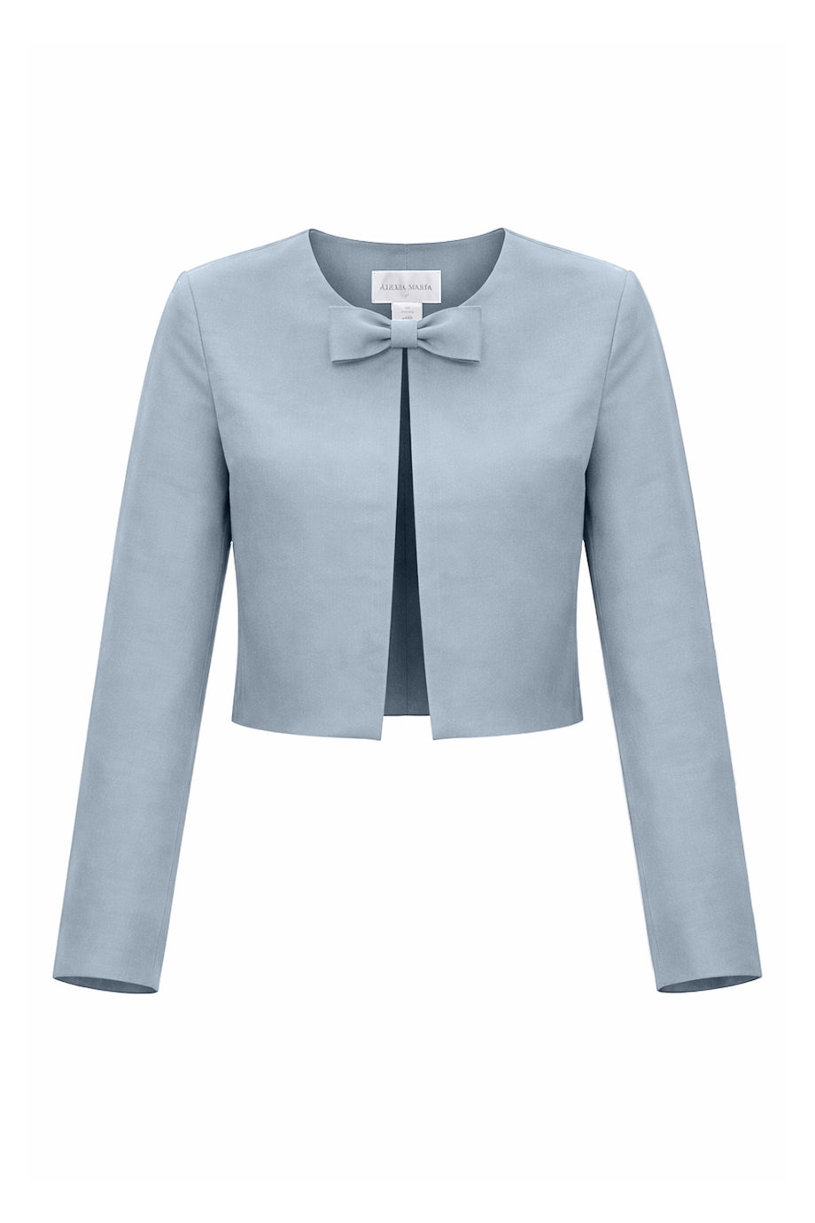 Emilie Silk Faille Bow Jacket
