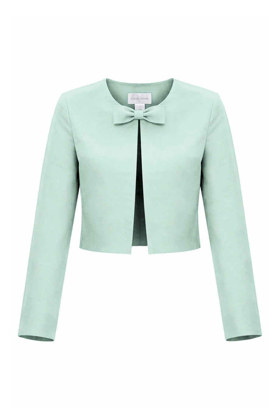 Emilie Silk Faille Bow Jacket