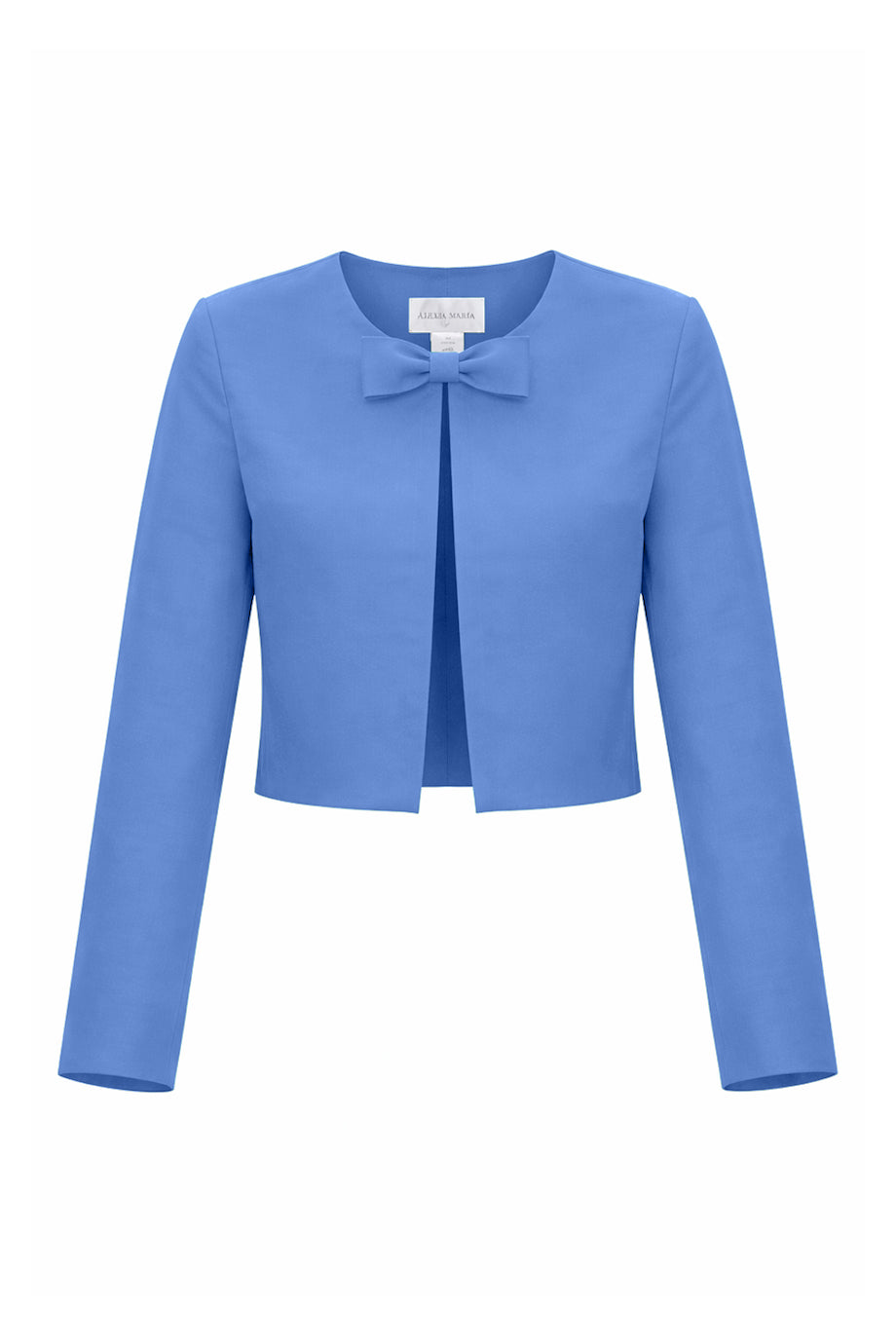 Emilie Silk Faille Bow Jacket