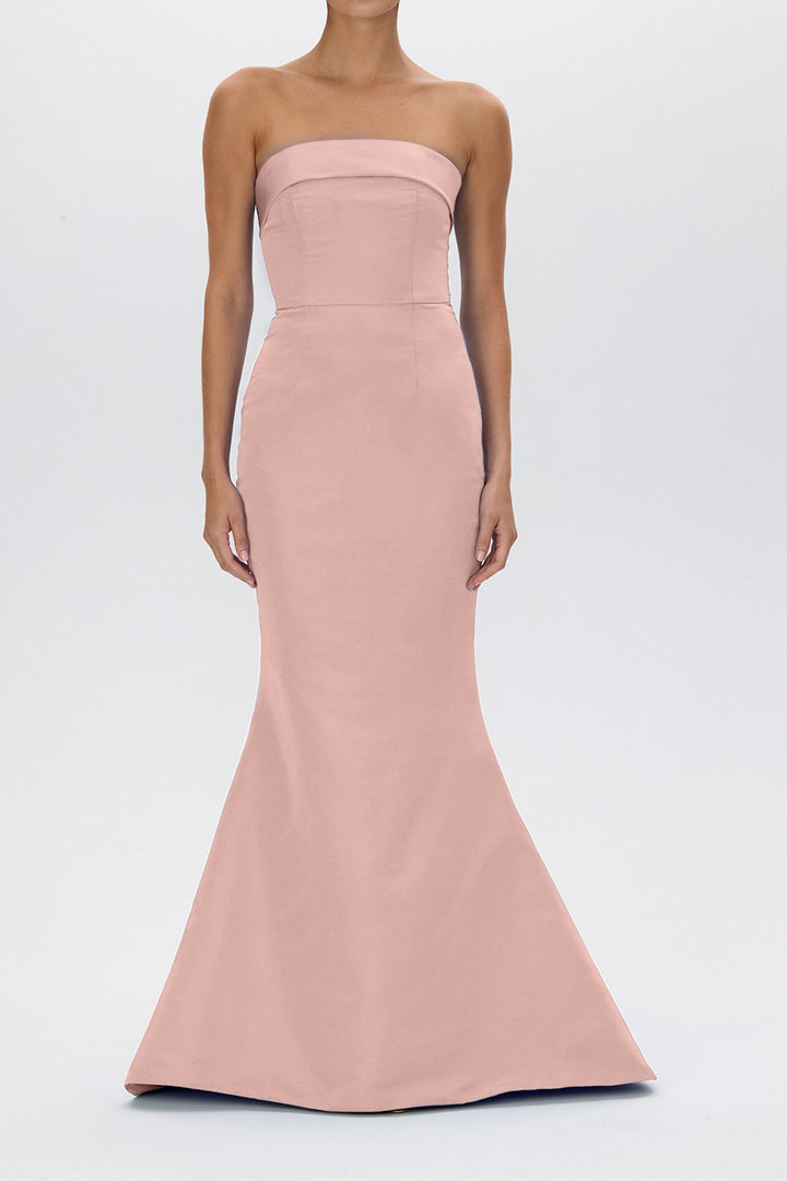 Evelyn Silk Faille Mermaid Gown