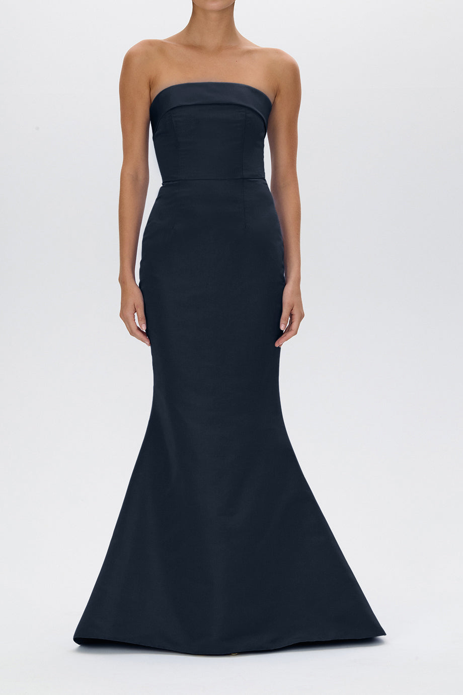 Evelyn Silk Faille Mermaid Gown