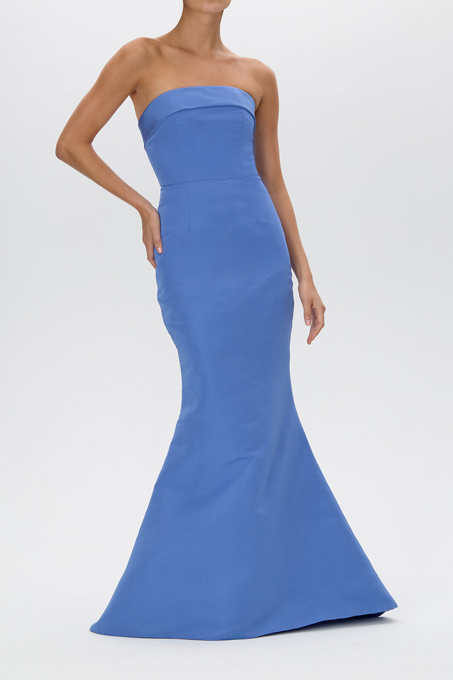 Evelyn Silk Faille Mermaid Gown