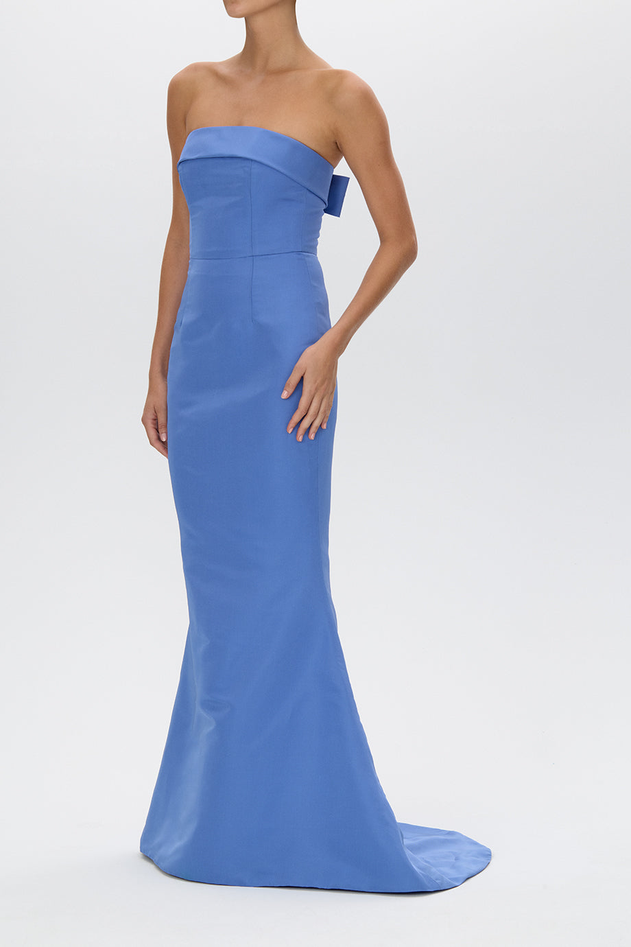 Evelyn Silk Faille Mermaid Gown