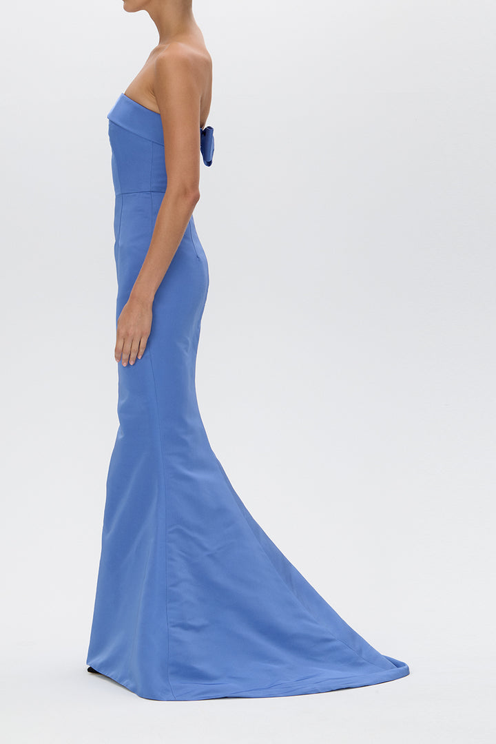 Evelyn Silk Faille Mermaid Gown