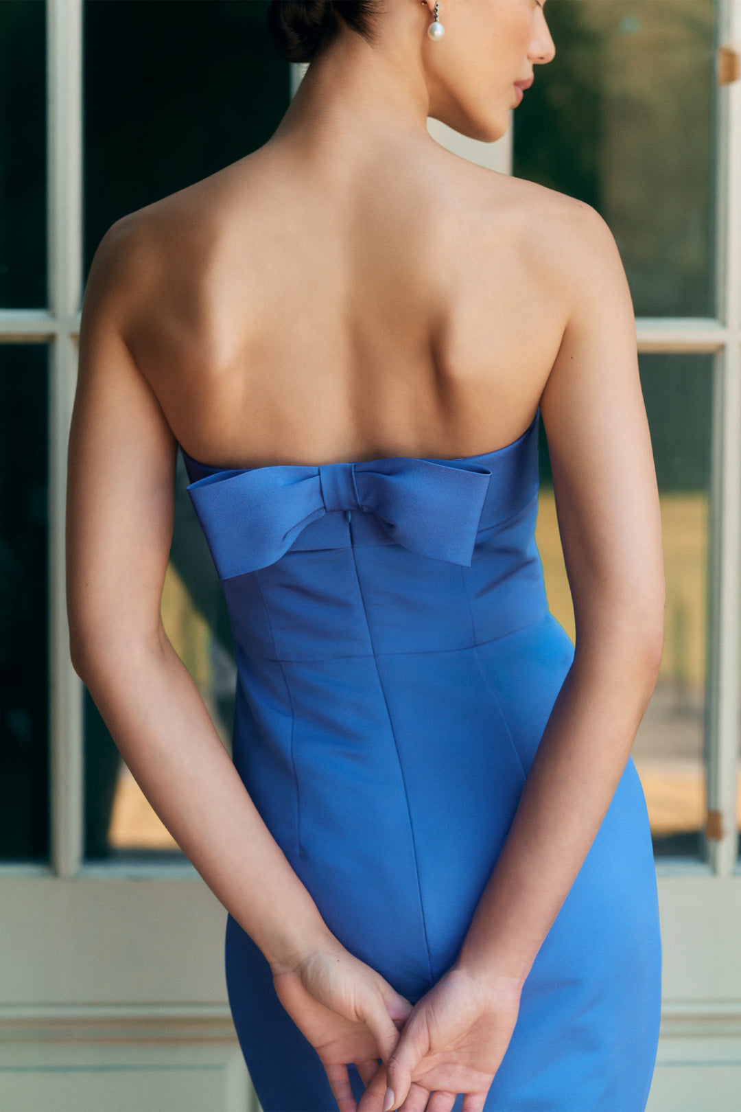 Evelyn Silk Faille Mermaid Gown