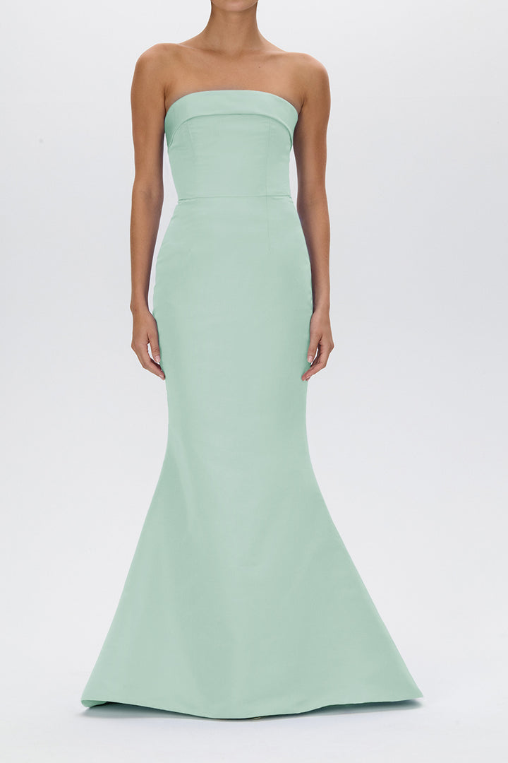 Evelyn Silk Faille Mermaid Gown