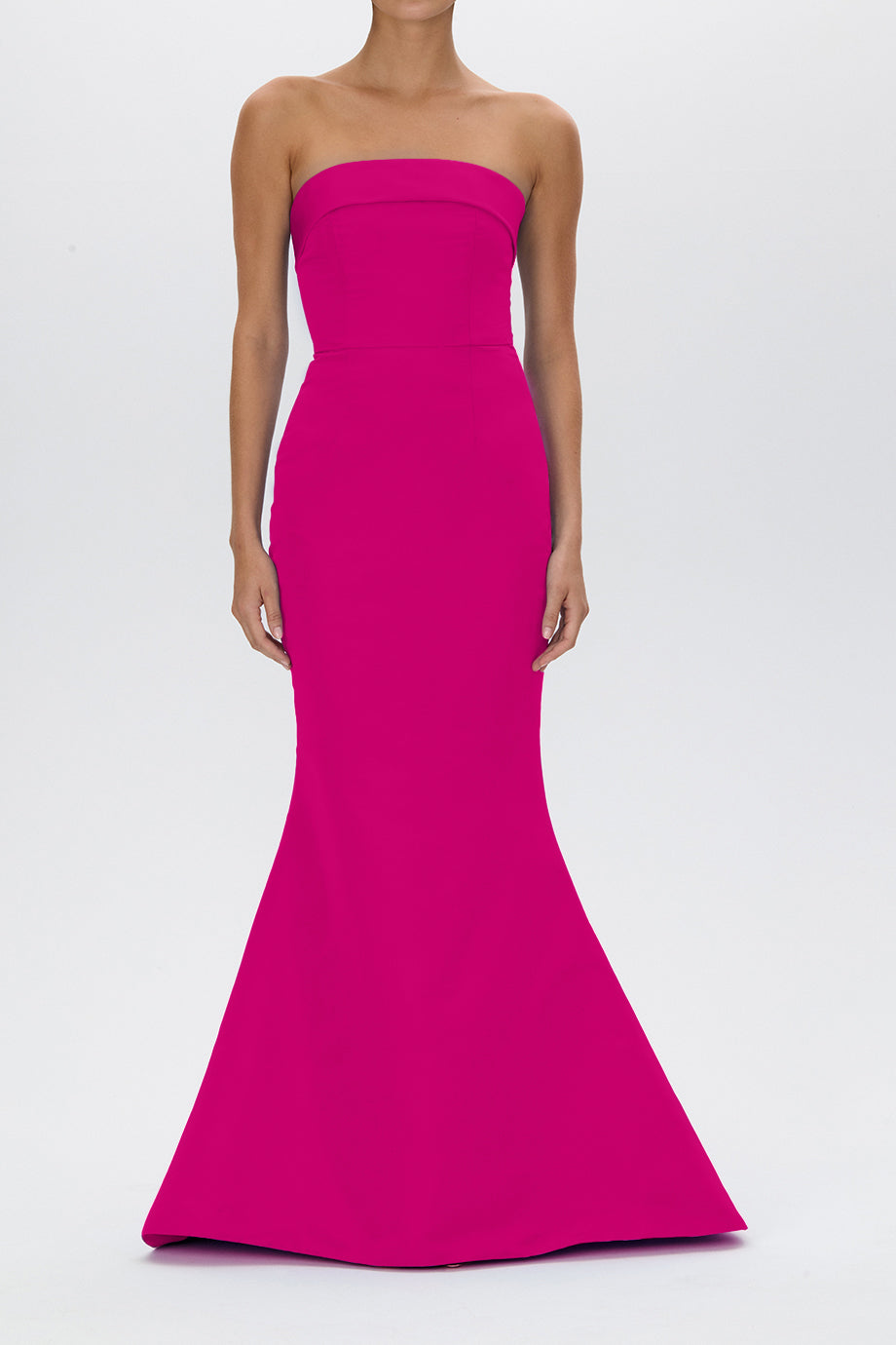 Evelyn Silk Faille Mermaid Gown