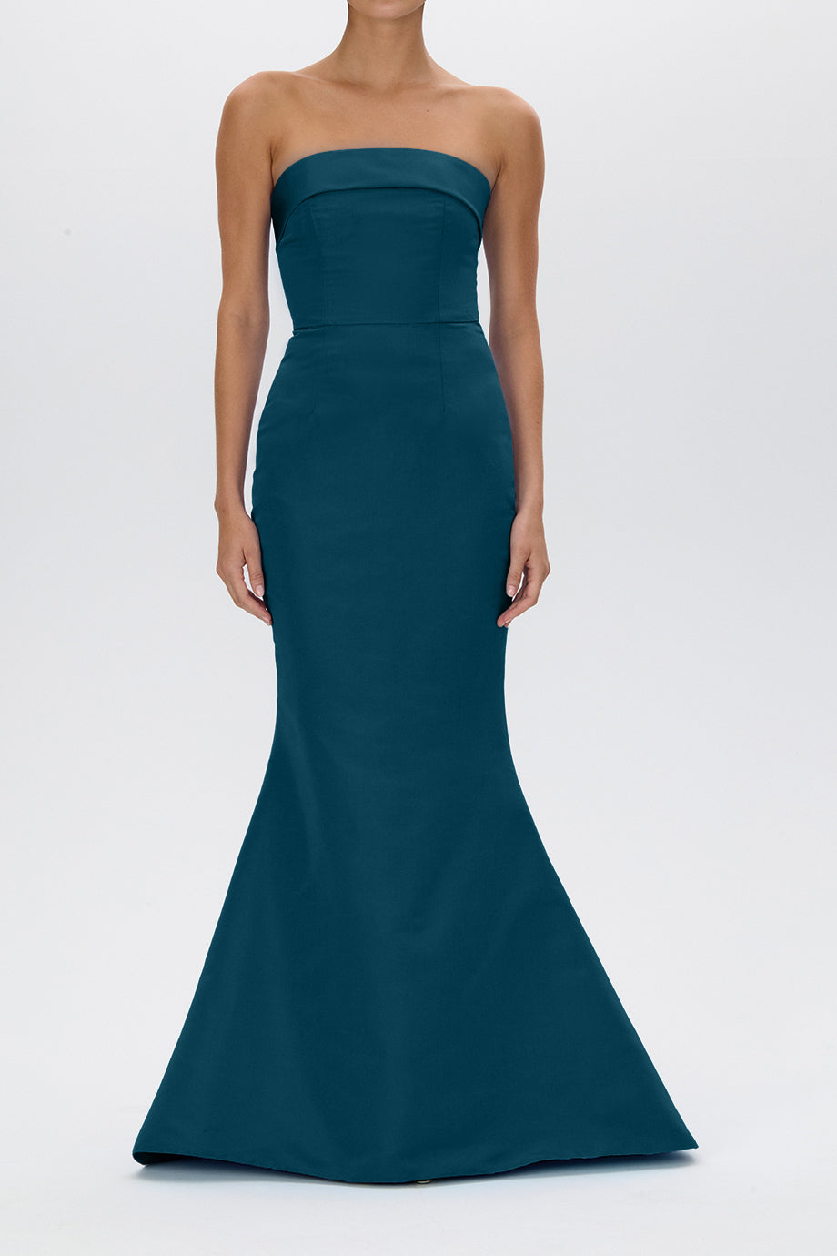 Evelyn Silk Faille Mermaid Gown
