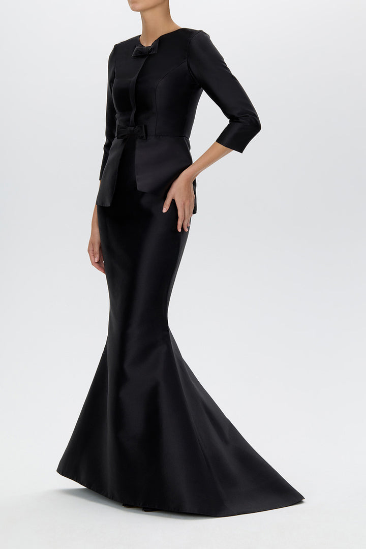 Marion Silk and Wool Mermaid Gown