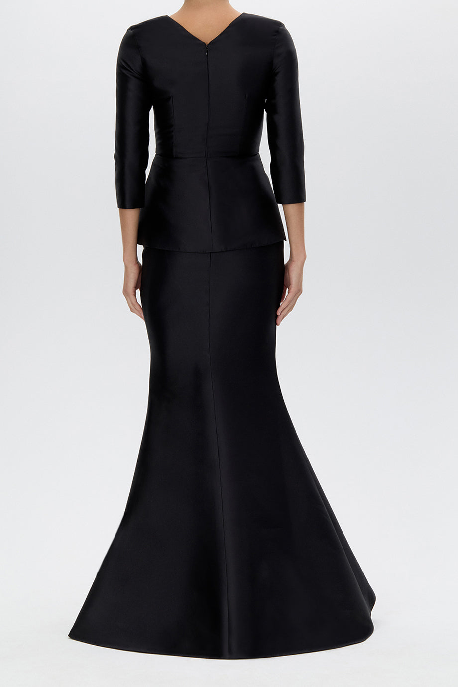 Marion Silk and Wool Mermaid Gown