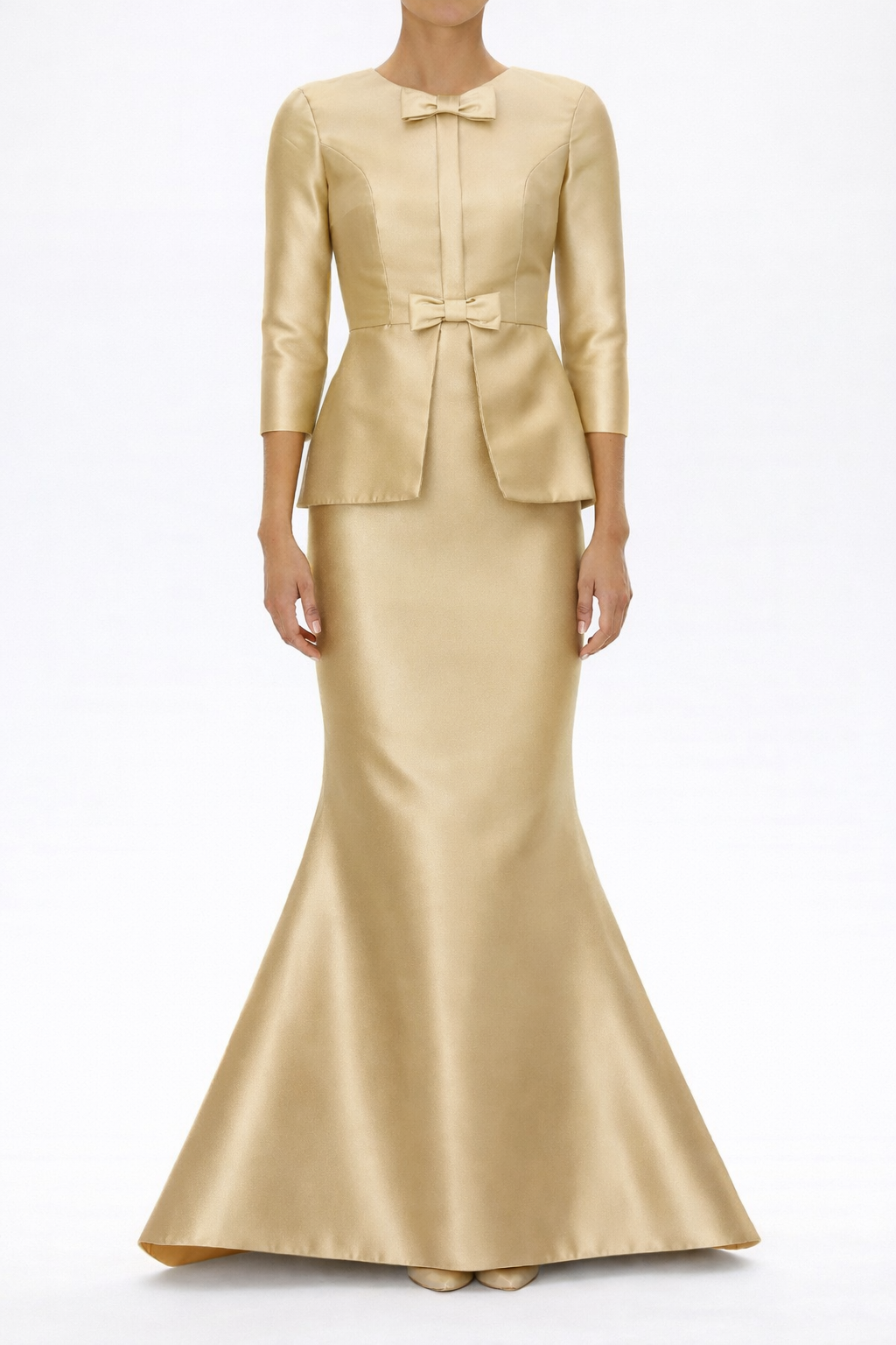 Marion Silk and Wool Mermaid Gown