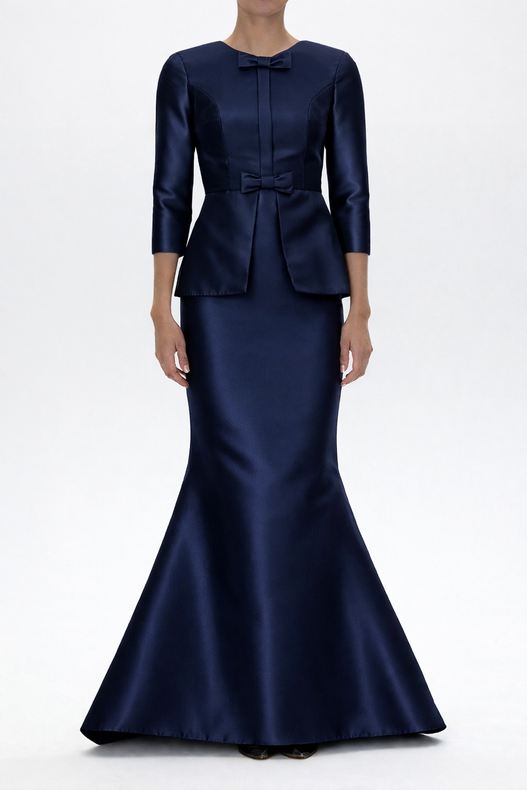 Marion Silk and Wool Mermaid Gown