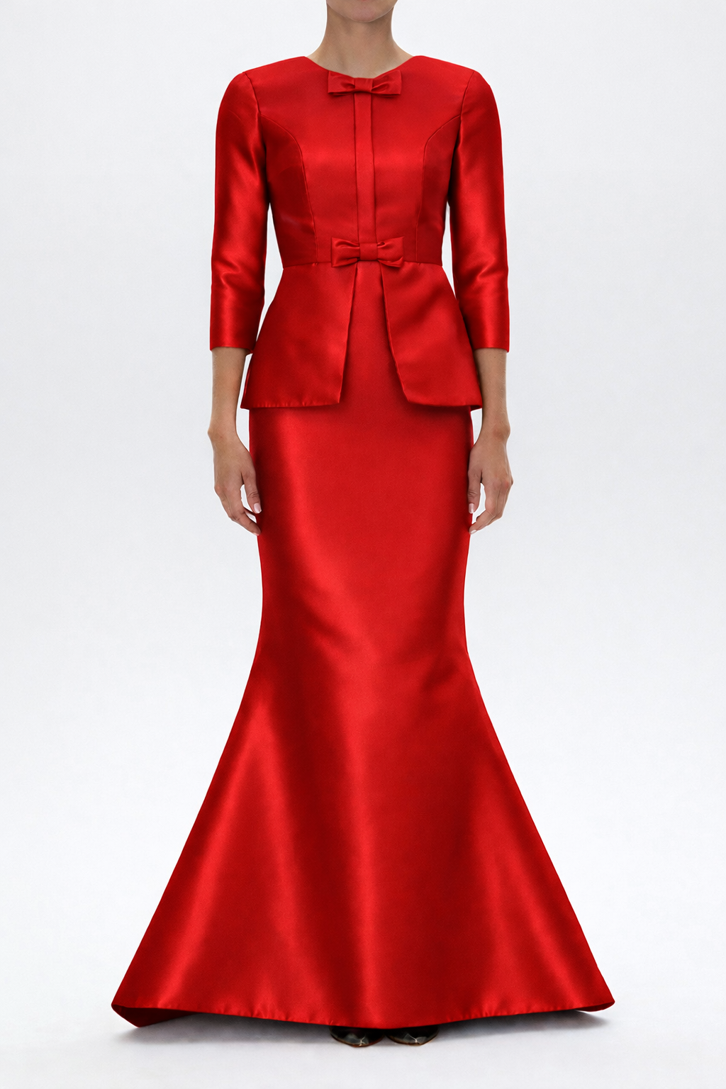 Marion Silk and Wool Mermaid Gown