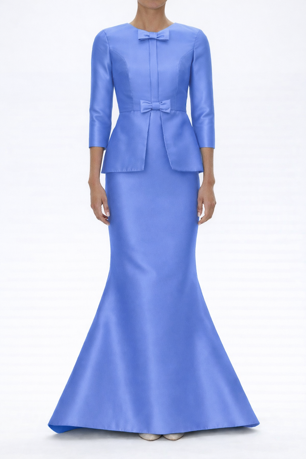 Marion Silk and Wool Mermaid Gown