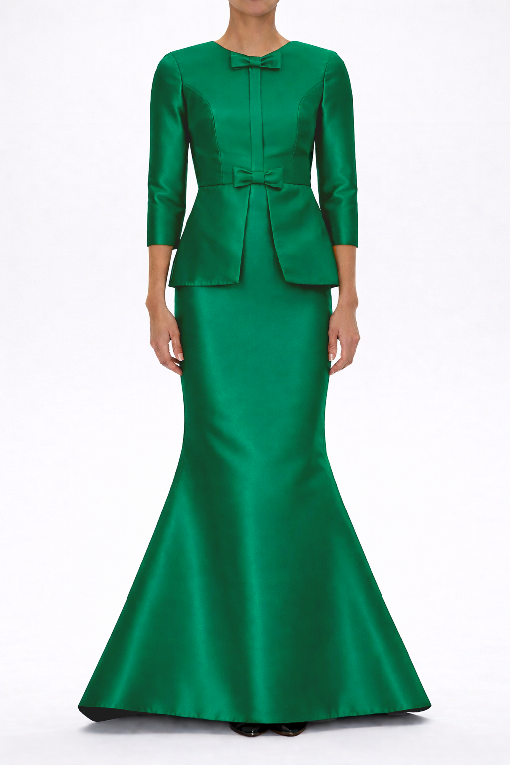 Marion Silk and Wool Mermaid Gown