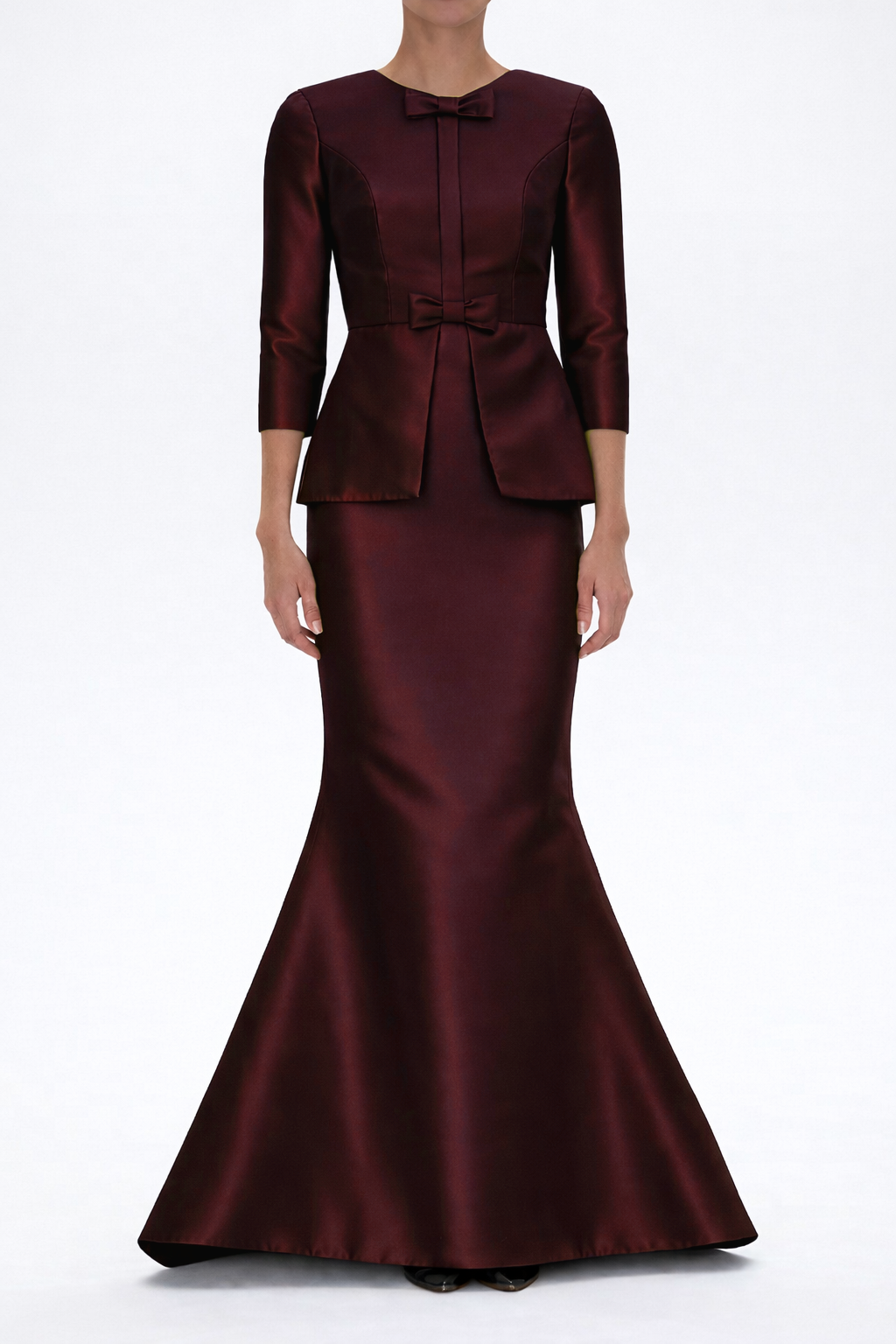 Marion Silk and Wool Mermaid Gown