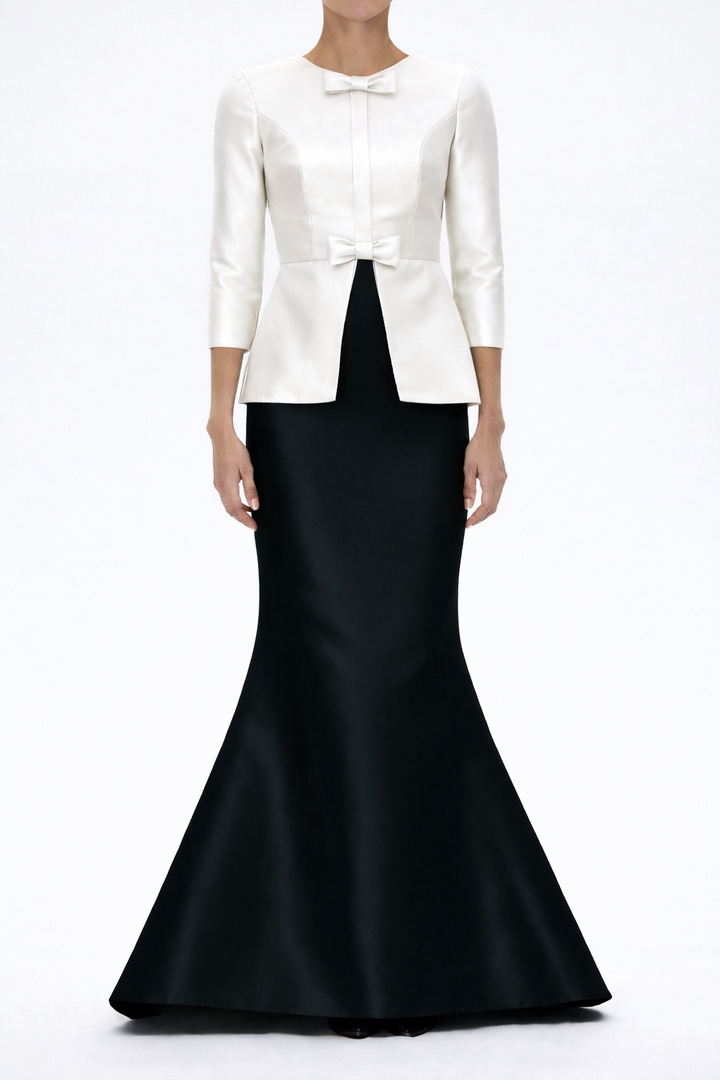 Silk and Wool Mermaid Skirt