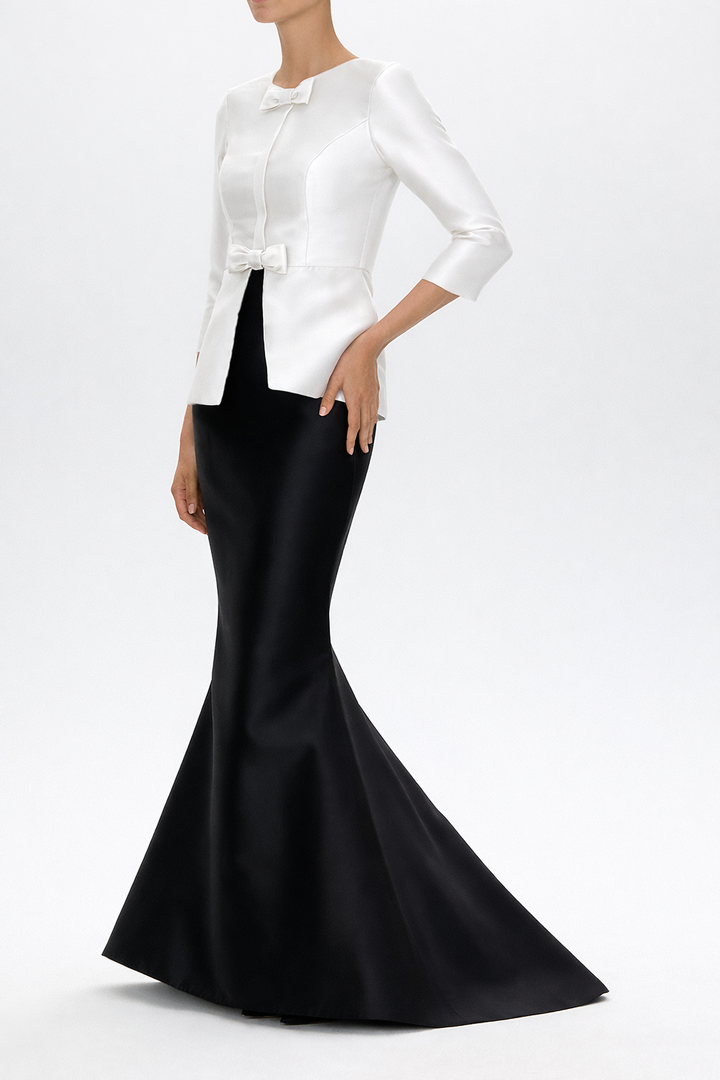 Silk and Wool Mermaid Skirt