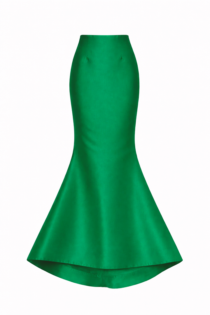 Silk and Wool Mermaid Skirt
