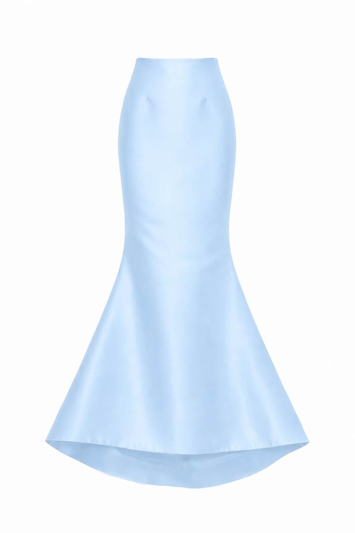 Silk and Wool Mermaid Skirt