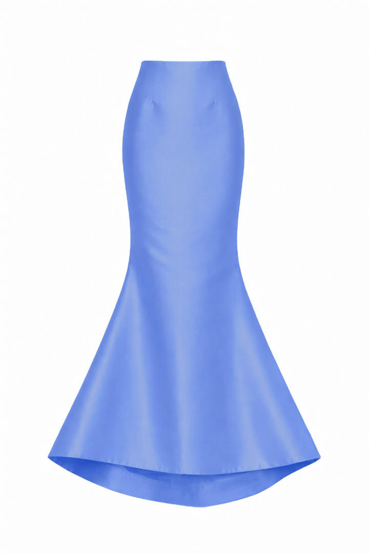 Silk and Wool Mermaid Skirt