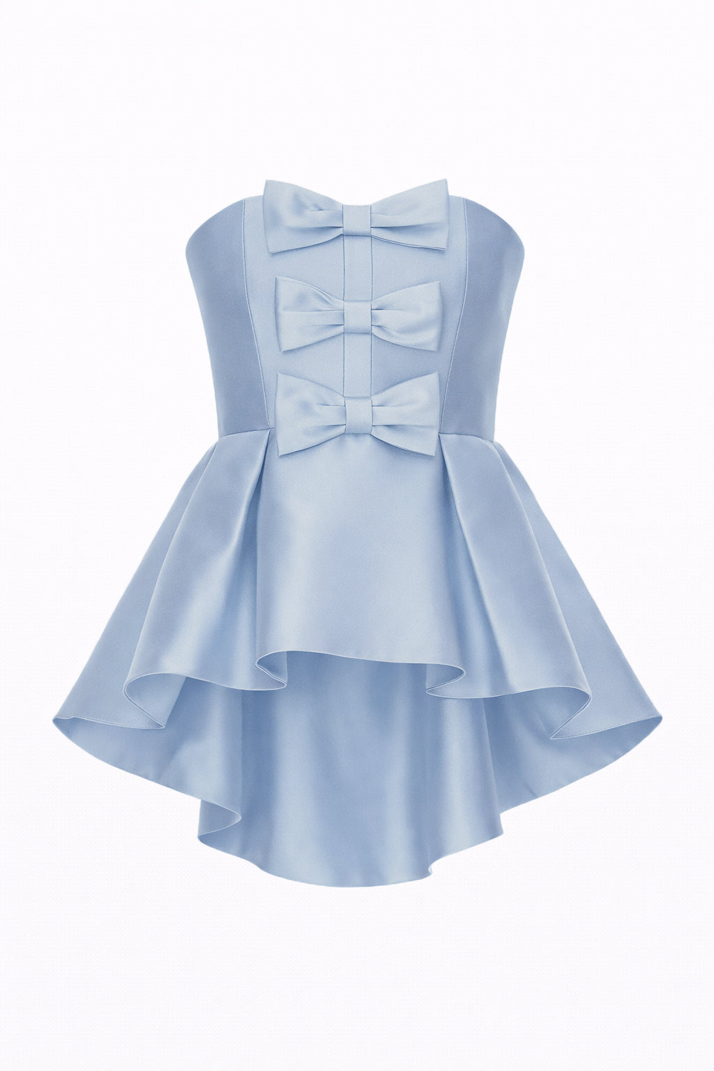 Stella Silk and Wool Peplum Top