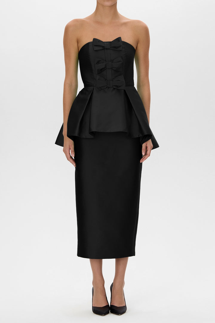 Stella Silk and Wool Midi Dress