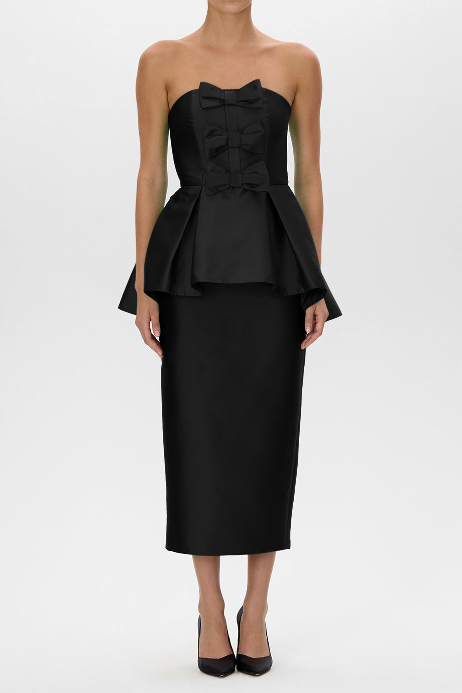 Stella Silk and Wool Midi Dress – ALEXIA MARÍA