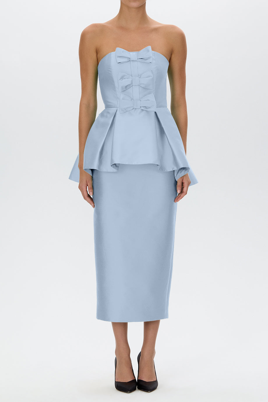 Stella Silk and Wool Midi Dress