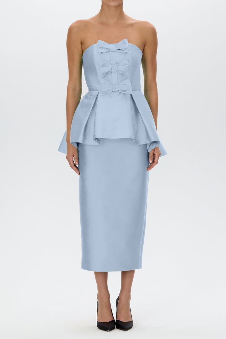 Stella Silk and Wool Midi Dress