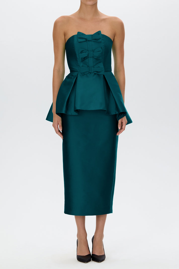 Stella Silk and Wool Midi Dress