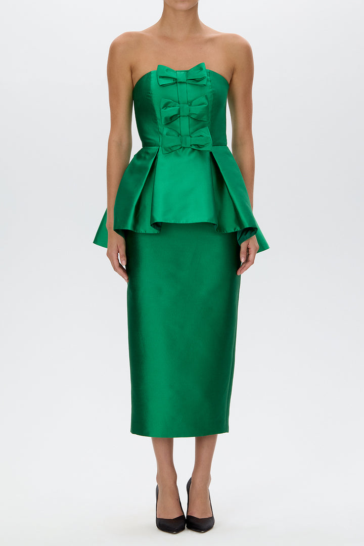 Stella Silk and Wool Midi Dress