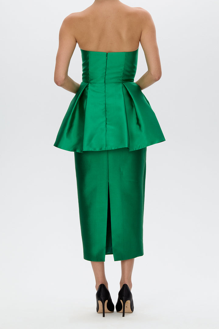 Stella Silk and Wool Midi Dress