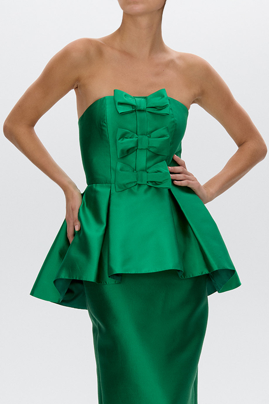 Stella Silk and Wool Midi Dress