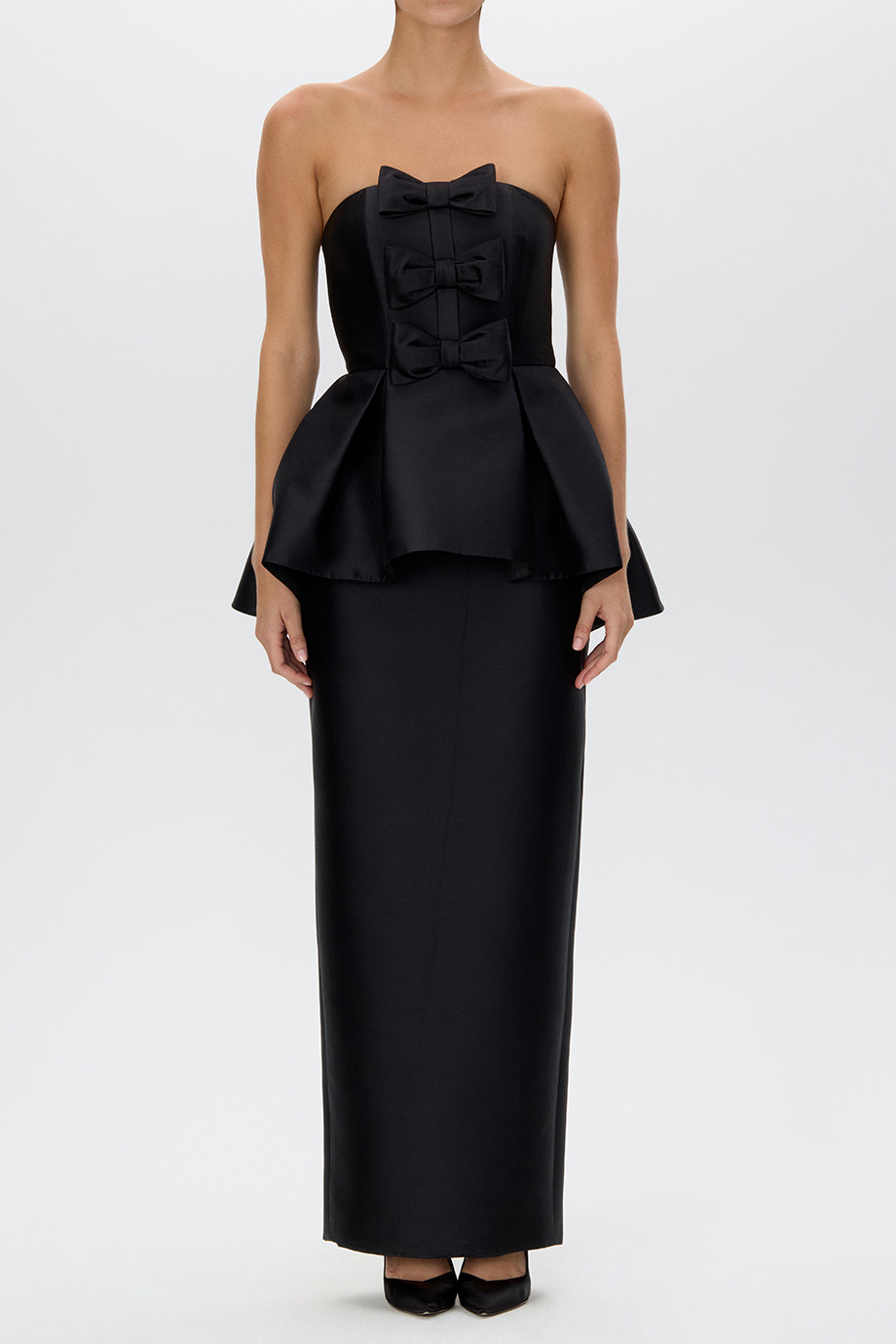 Stella Silk and Wool Peplum Top