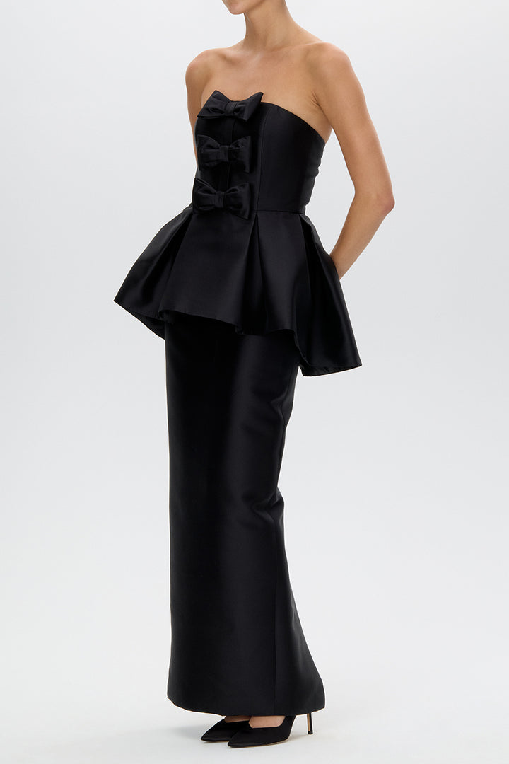 Stella Silk and Wool Peplum Top