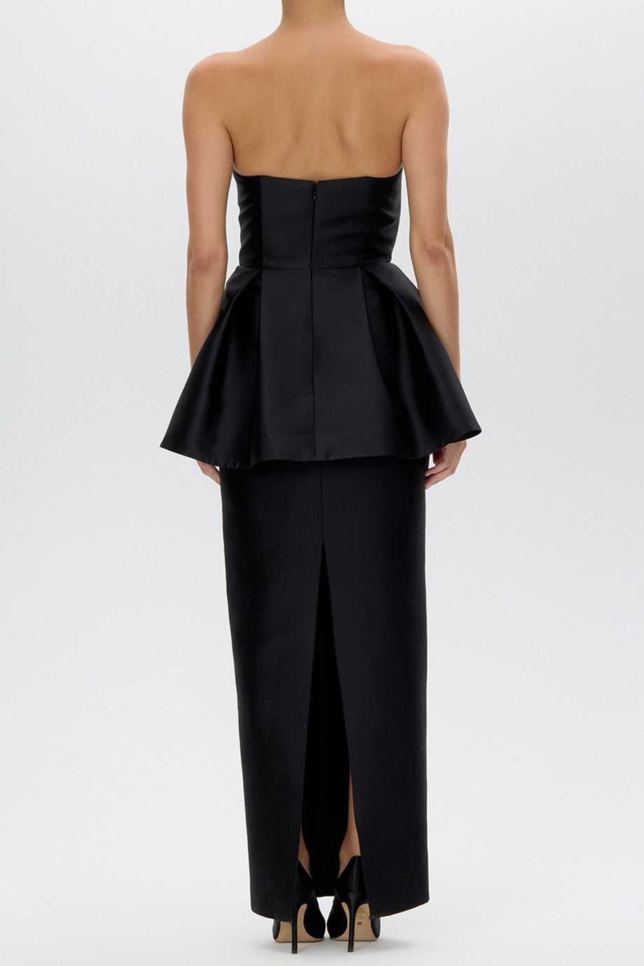 Stella Silk and Wool Peplum Top