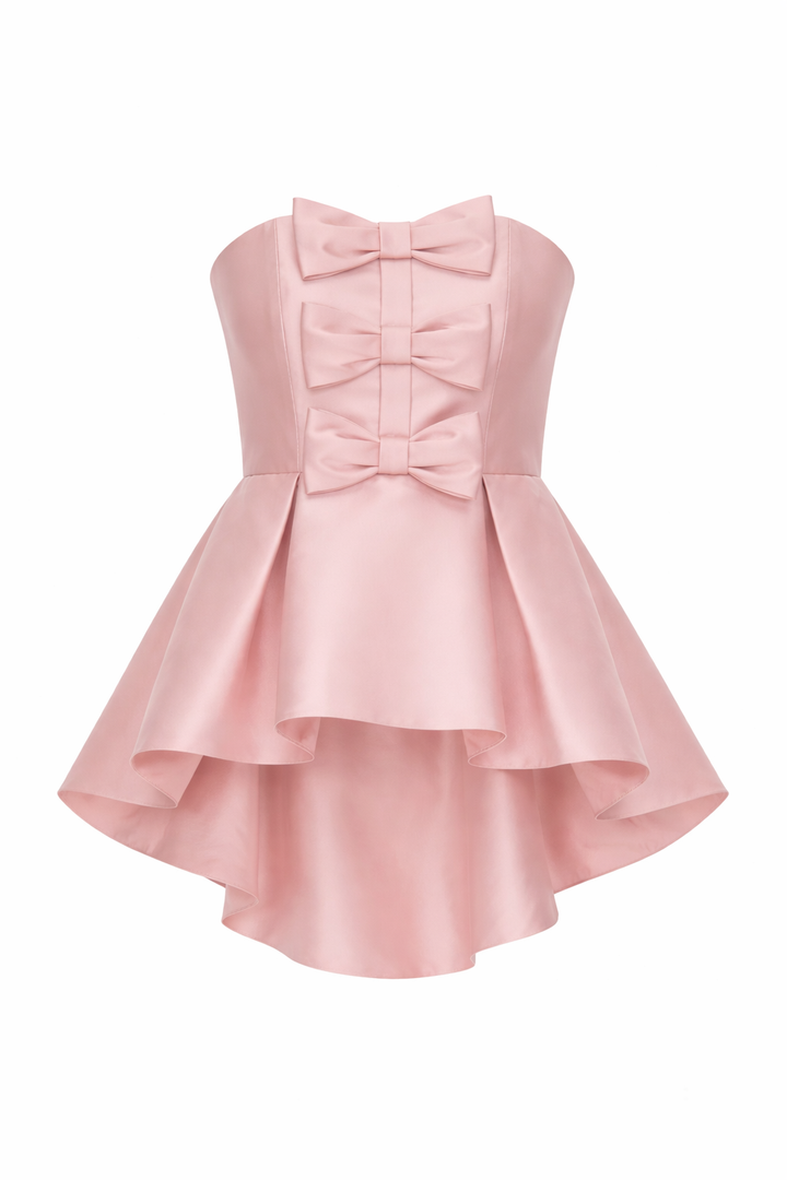 Stella Silk and Wool Peplum Top