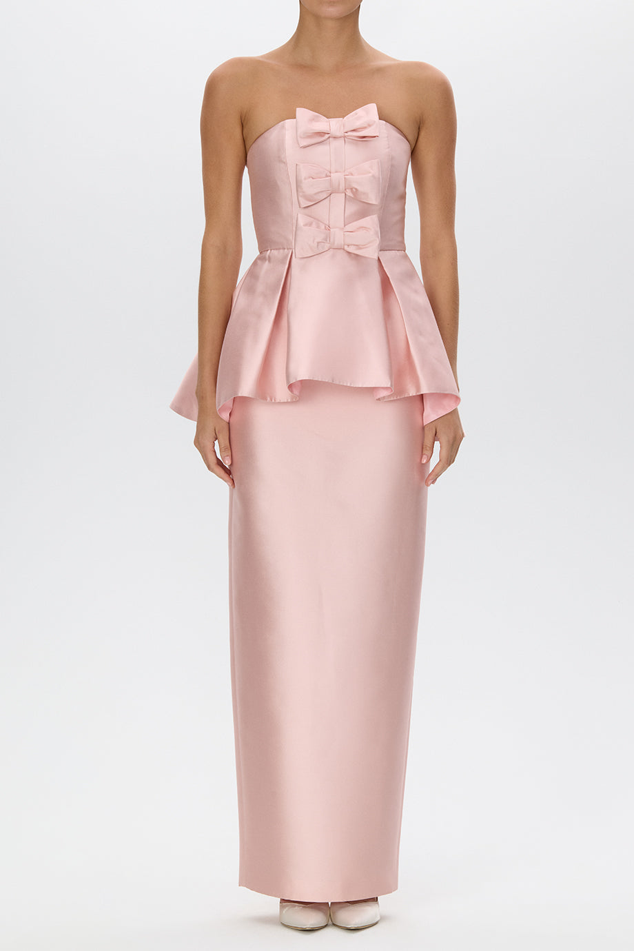 Stella Silk and Wool Peplum Top