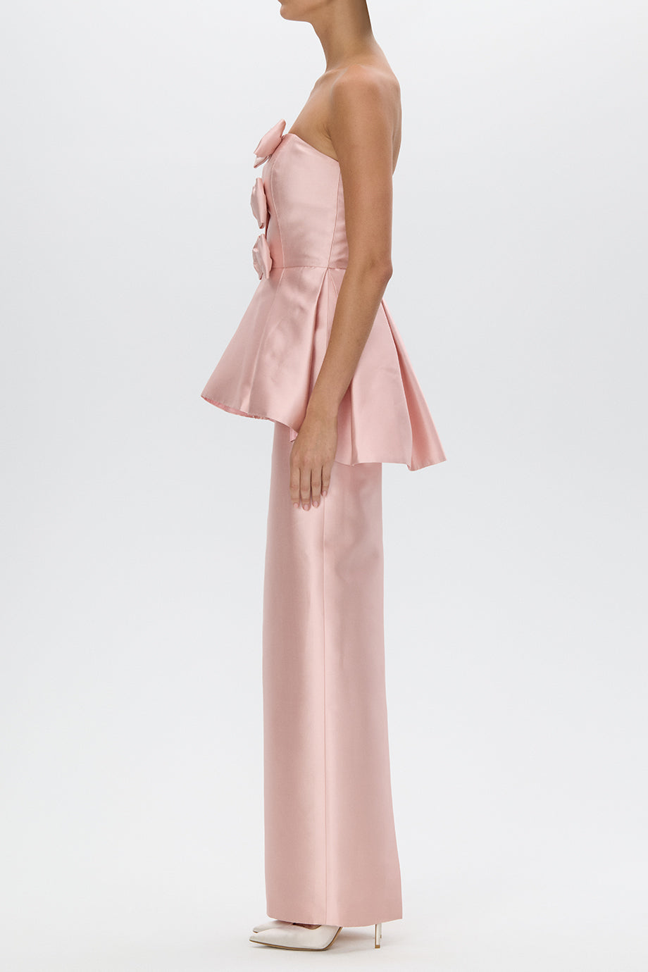 Stella Silk and Wool Peplum Top