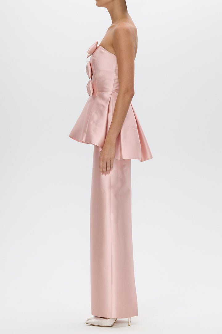 Stella Silk and Wool Peplum Top