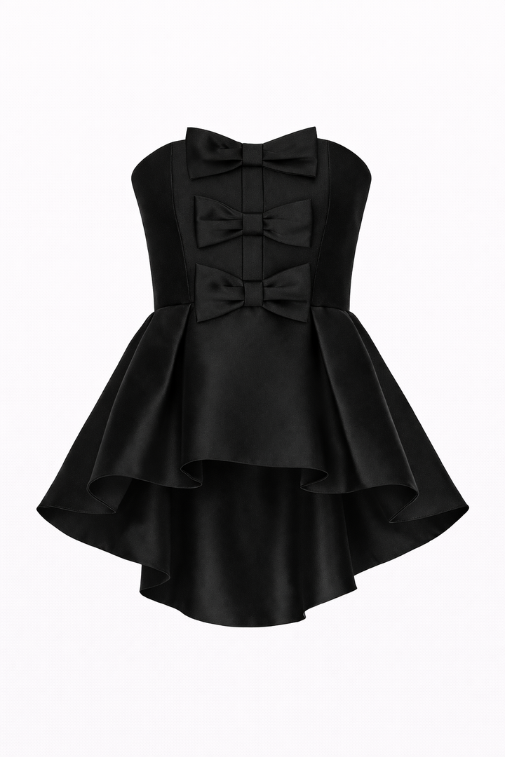 Stella Silk and Wool Peplum Top