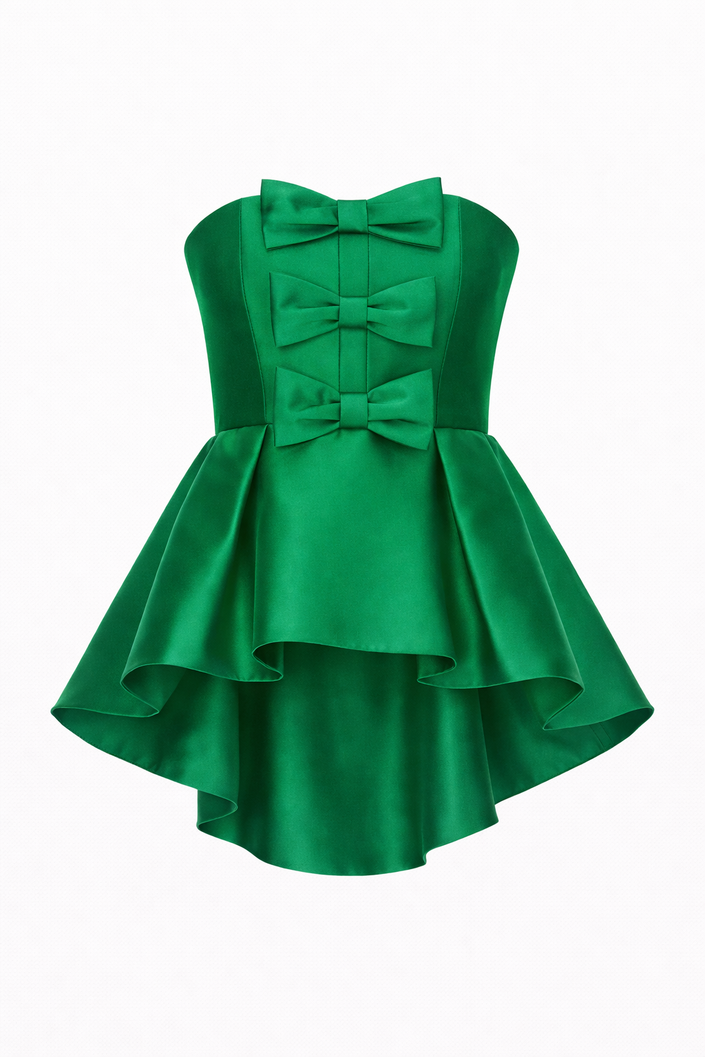 Stella Silk and Wool Peplum Top