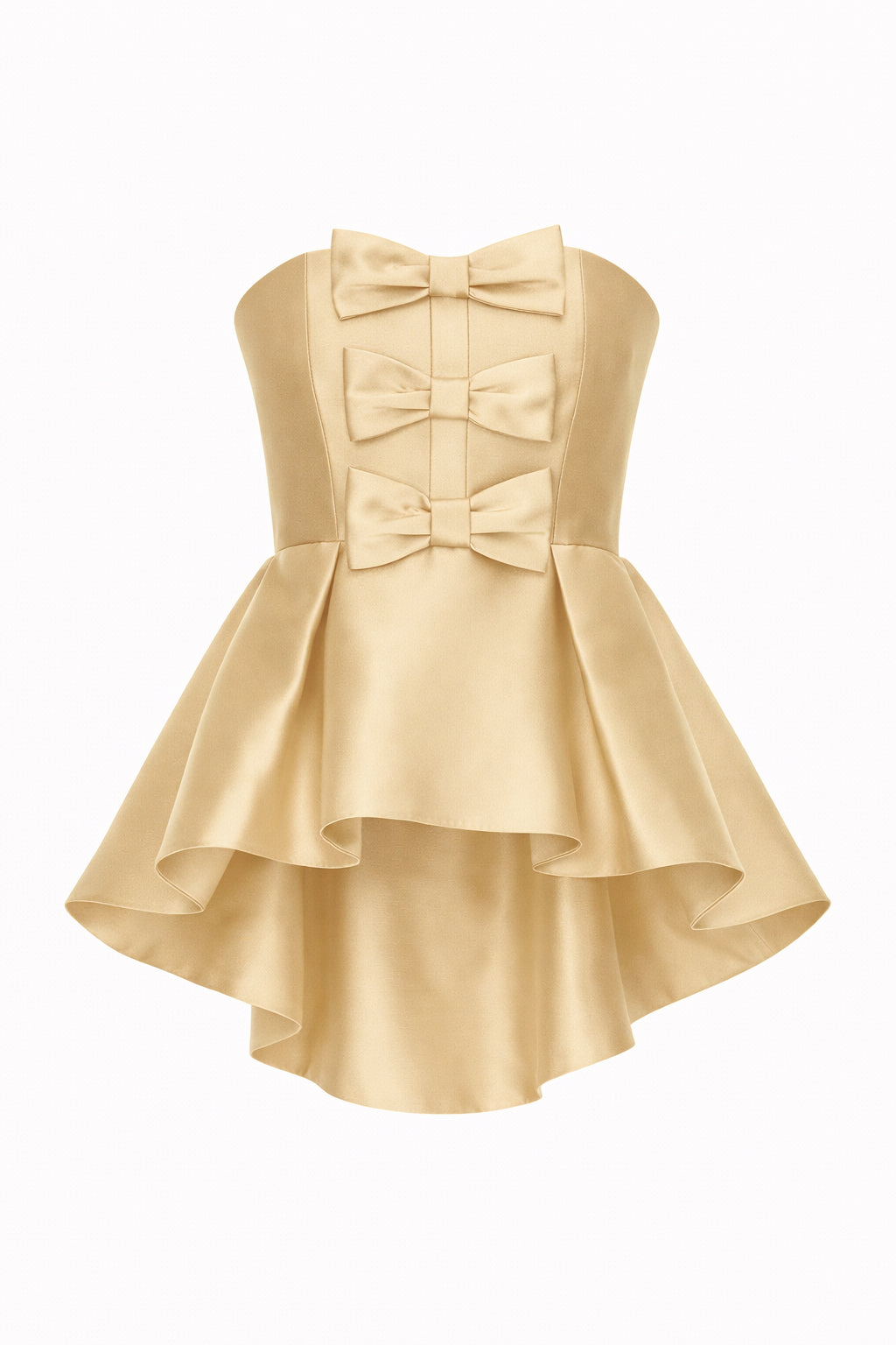 Stella Silk and Wool Peplum Top