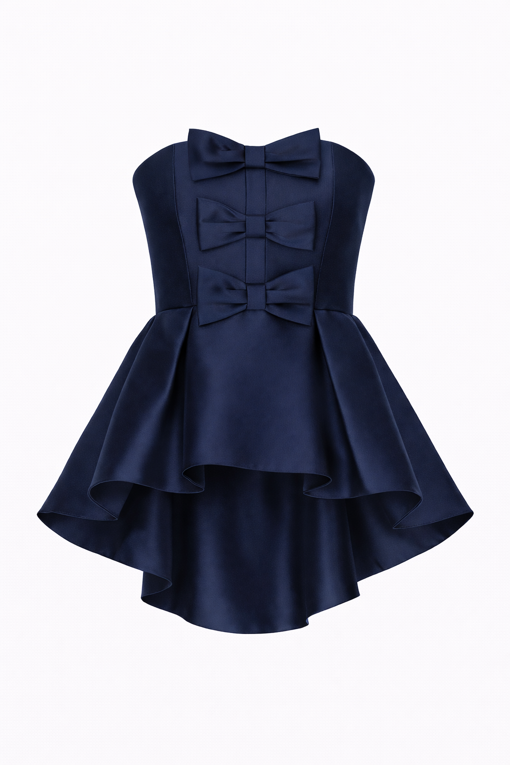 Stella Silk and Wool Peplum Top