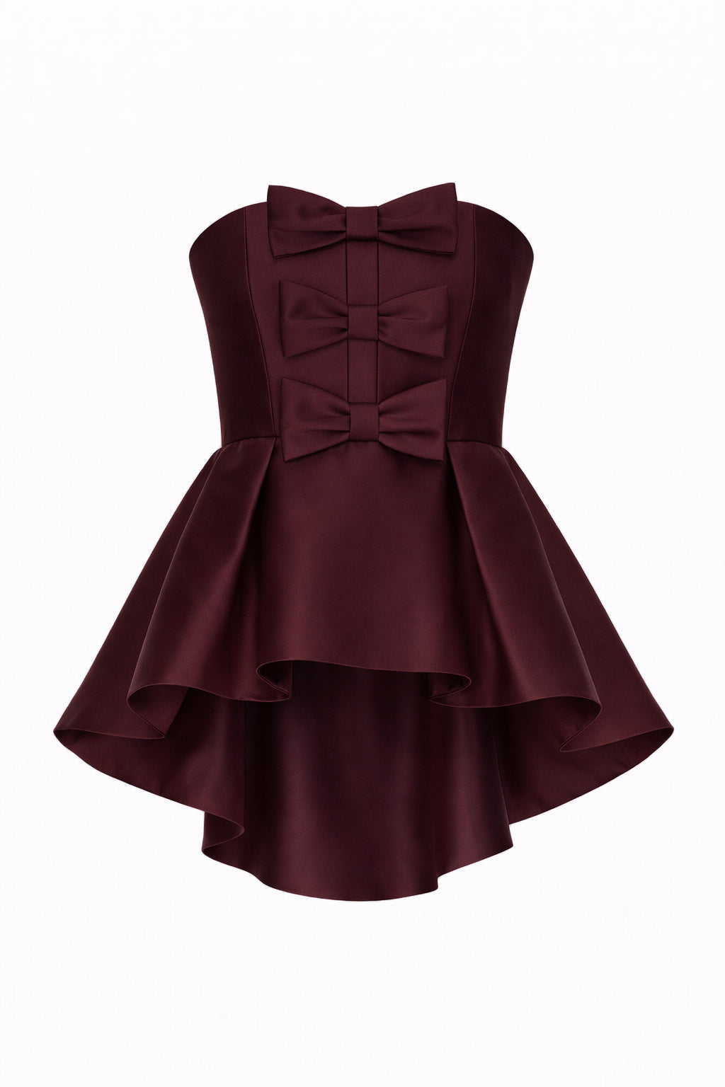 Stella Silk and Wool Peplum Top