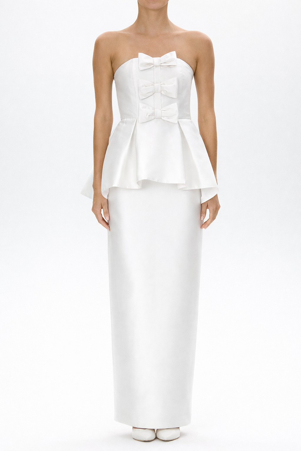 Stella Silk and Wool Peplum Top