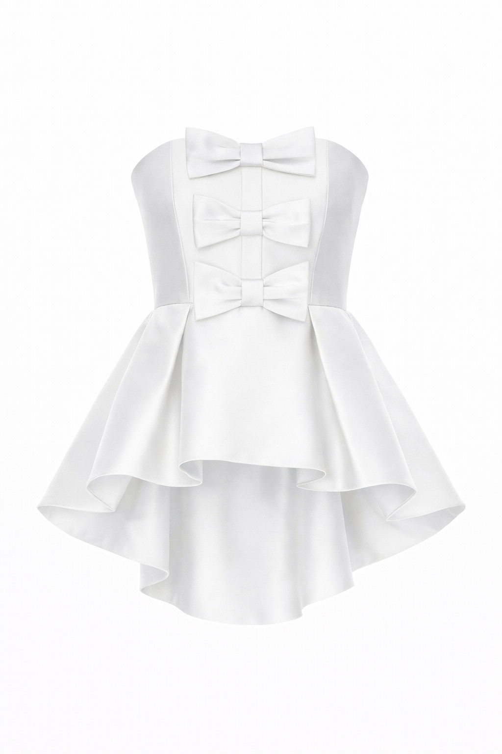 Stella Silk and Wool Peplum Top