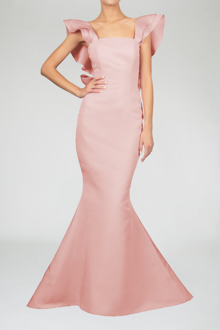 Amélie Silk Faille Mermaid Gown